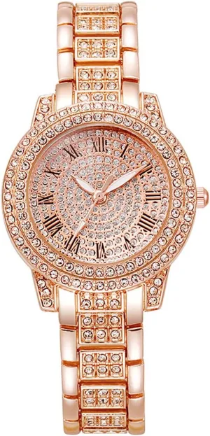Watch Analog Quartz Watch for Women's granite intrigue virus fist obey (Rose Gold) SENRUD Fashion Ladies Bracelet Wrist 