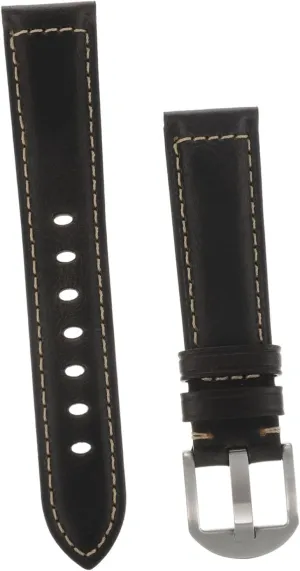 Watch Band Strap for Men Women Durable Flexible Design for Sports Dating Business Meetings Smooth Finish Stylish Look Beaupretty figural weed Cowhide Leather 