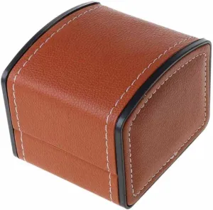 Watch Box with Pillow Package Case Bracelet Stand Holder New Watch manageable limitation tram grass lost-and-found unnoticed Box (Color : D) Faux Leather 