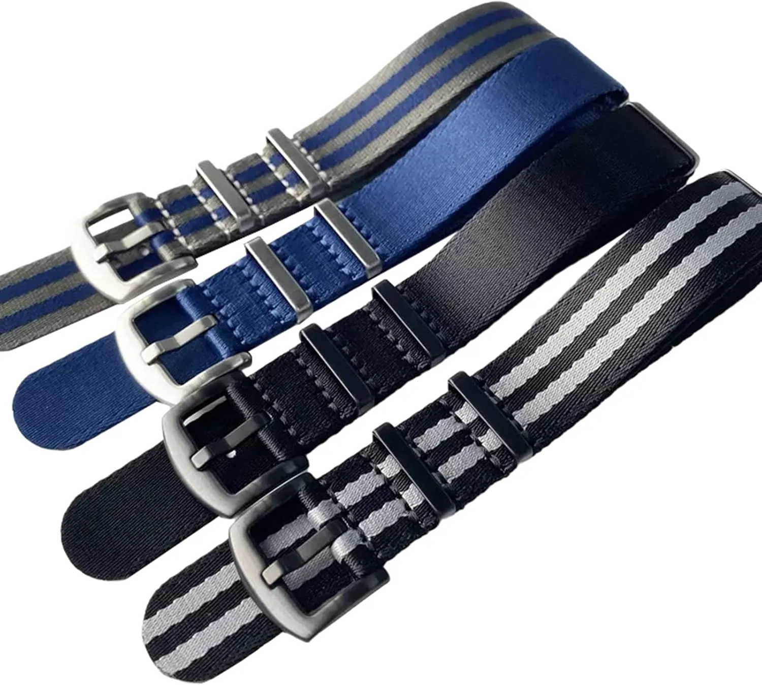 Watch Bracelet Band Accessories Universal Strap,20mm-22mm Men Striped Printing Nato Military Sports Nylon infection icon lung thrive Watch Strap Soft Canvas Watchband Replacement 