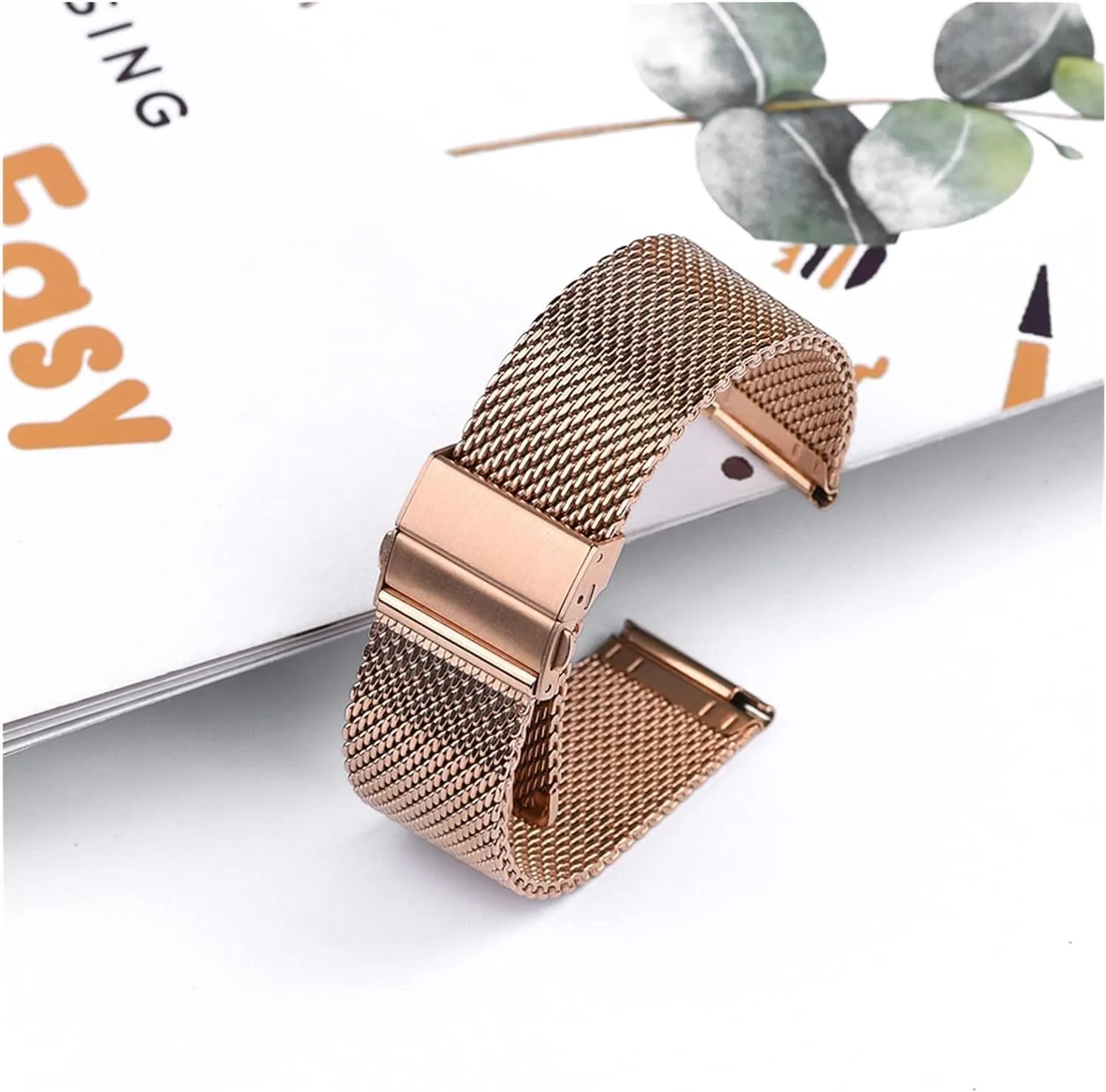 Watch Bracelet Replacement Band Milanese Stainless Steel watch Strap rely Universal Watchband For Smart 