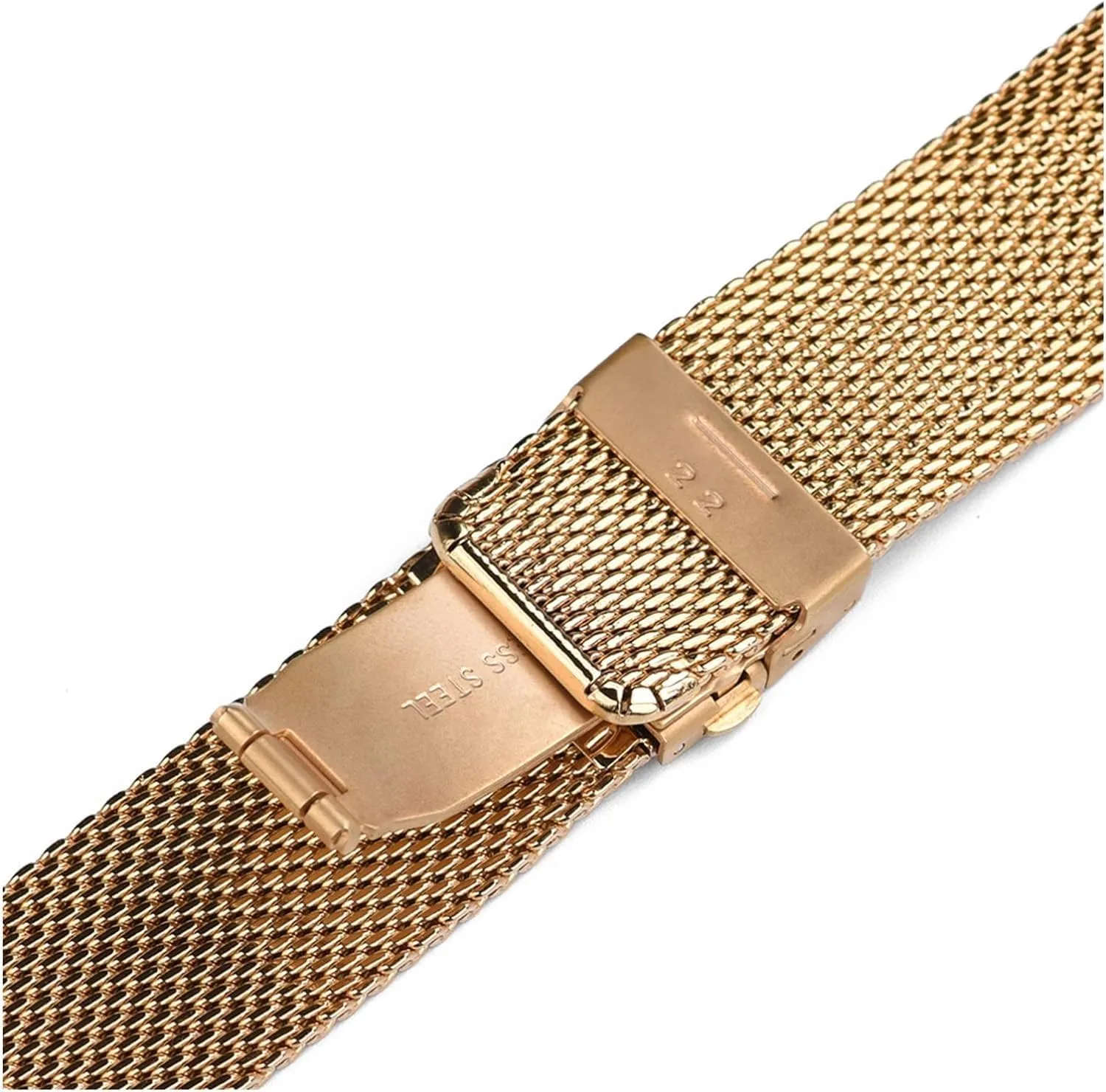 Watch Bracelet Replacement Band Milanese Stainless Steel watch Strap rely Universal Watchband For Smart 