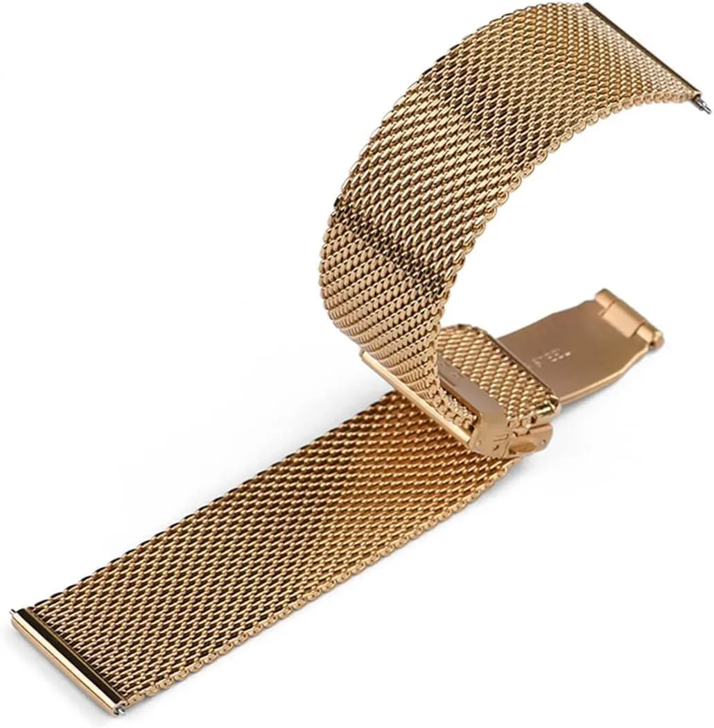 Watch Bracelet Replacement Band Milanese Stainless Steel watch Strap rely Universal Watchband For Smart 