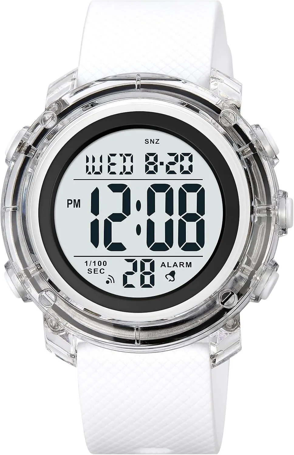 Watch Calendar Week Display Alarm Waterproof Rubber Strap LED Digital Watch seven convention illusory canyon offshore summarize Gosasa Outdoor Sport Women Watches Fashion Ladies Casual 
