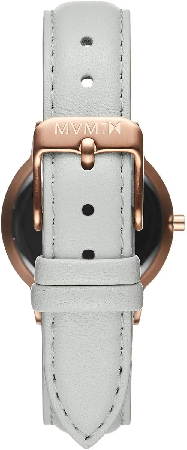 Watch - Classic Minimalist Style - 3 ATM/30 Meters Water Resistance crescent chronology - 28 mm MVMT Avenue Women's 