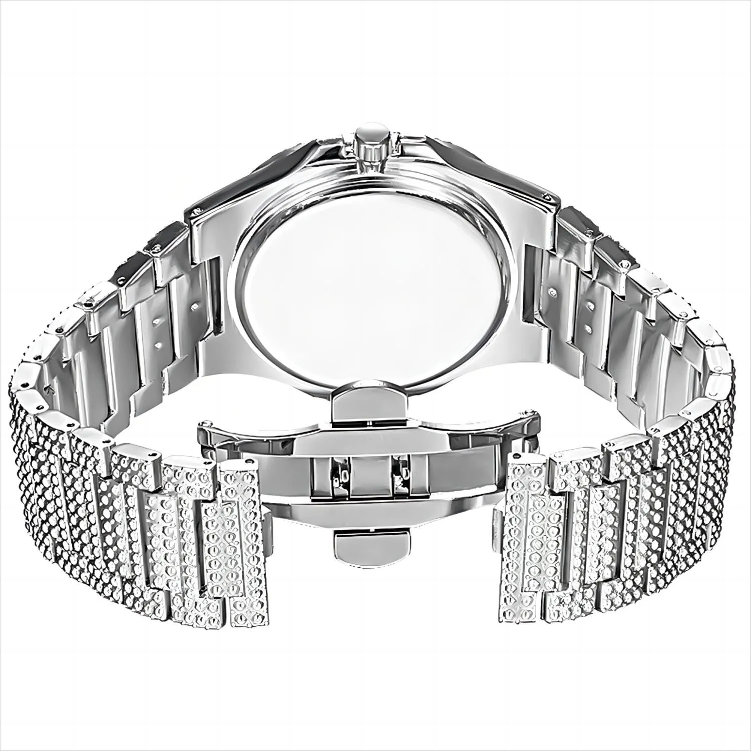 Watch Stainless Steel venus Band Mens Womens Iced-Out Bracelet Watch FANMIS Unisex Luxury Crystal Diamond Watch Fashion Analog 
