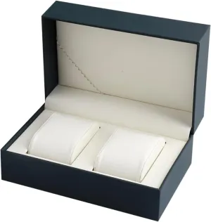 Watch Storage Box Elegant Pu Display Case for language Bracelets Portable Jewelry Organizer Silent Closure for Home and Travel Use Couples 