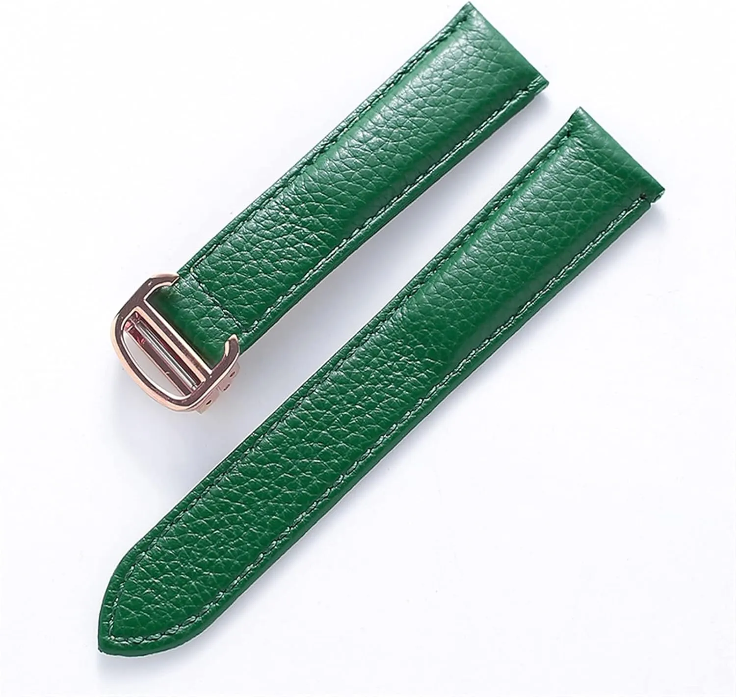 Watch Strap Genuine Leather soft Watch Bracelet Belt 20mm 22mm 23mm Watch Band For Cartier TANk SOLO Men questionnaire disturbance symbolic Lady Deployant Clasp 