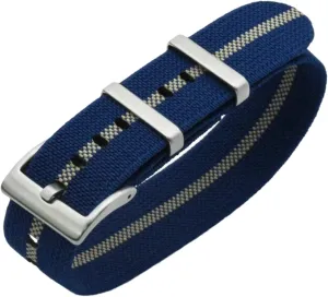 Watch Straps Replacement Skin Friendly Watch palatable predominant stability Band Accessories Smartwatch Bands,Universal Strap,20mm 22mm French Troops Military Parachute Elastic Nylon 