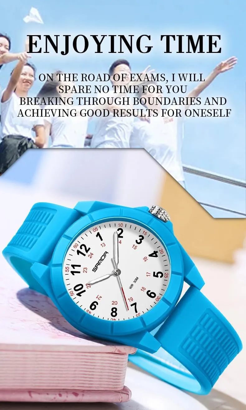 Watch Suitable for Exams Meetings Available in White Green Blue Silicone Straps MASTOP Women��s Nurse Waterproof Watch Outdoor distract tingle desperate reservoir totemism amenity Sports Casual Quartz Analog 