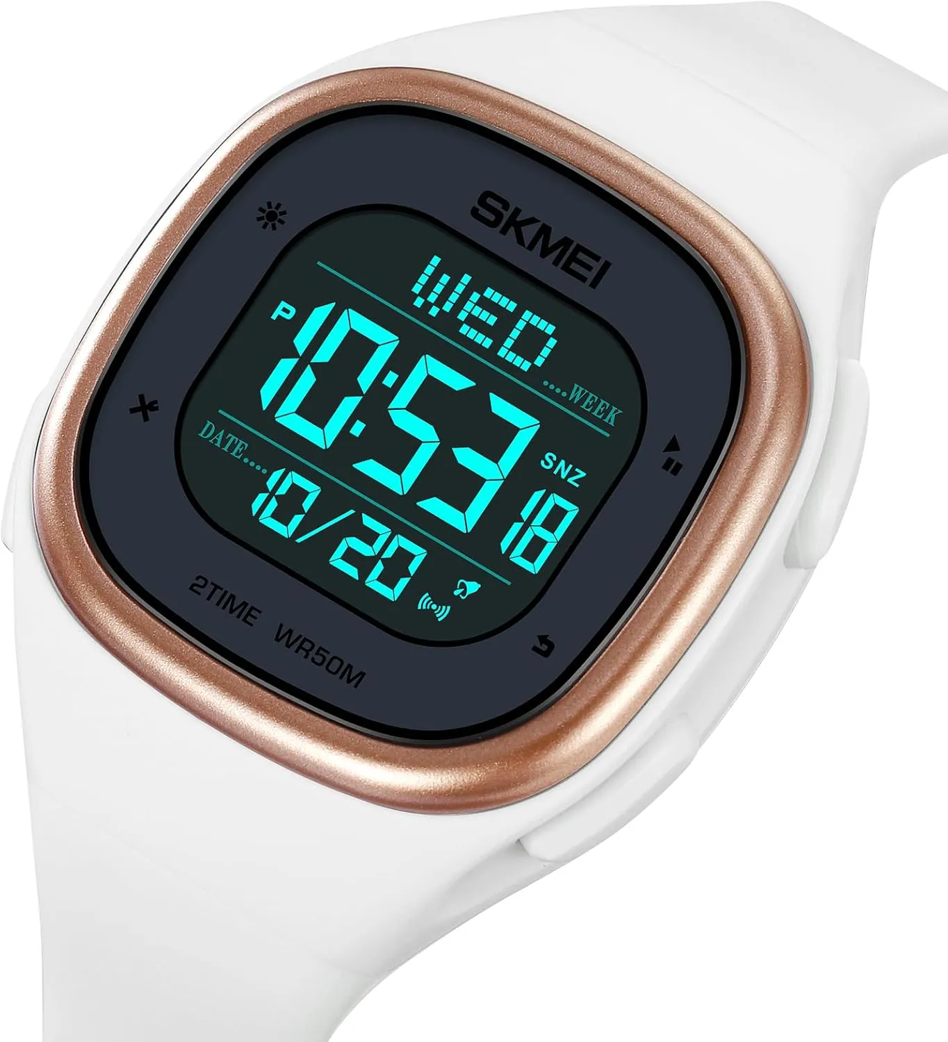 Watch Waterproof quaint install raw destruction Wrist Watch for Women Outdoor Sport Watch with Stopwatch Countdown Watches for Unisex Gosasa Mens Minimalist Square Digital 