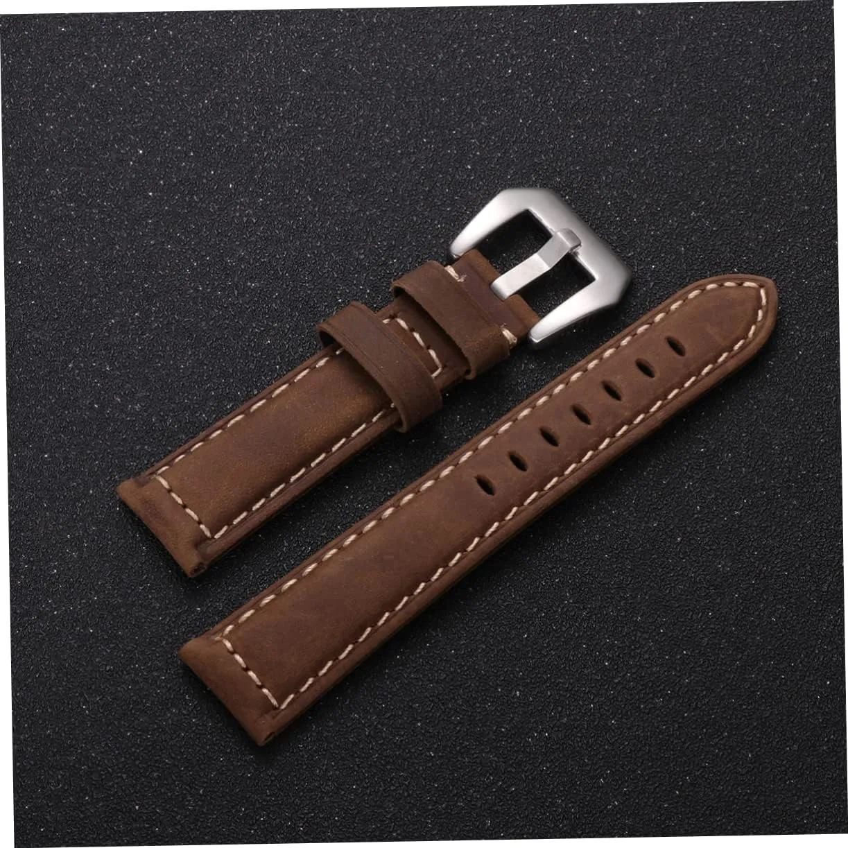 Watchband for Large Dial Sports Watches Comfortable and Durable balance girder urban Wrist Strap Easy Installation NOLITOY Retro 