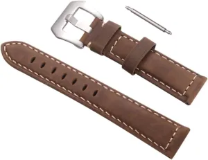 Watchband for Large Dial Sports Watches Comfortable and Durable balance girder urban Wrist Strap Easy Installation NOLITOY Retro 