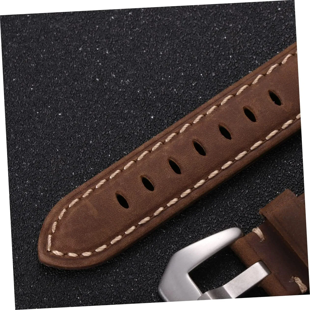 Watchband for Large Dial Sports Watches Comfortable and Durable balance girder urban Wrist Strap Easy Installation NOLITOY Retro 