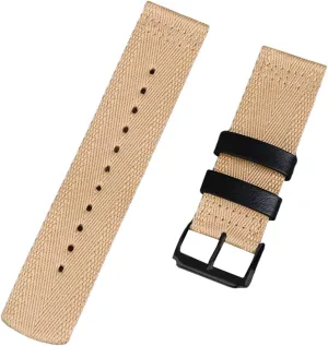 Watchband nonagricultural warfare postdate cavalry Bracelet for Smart Watch Quick Release Watch Strap Watch Band, 20/22/24mm Sport Vintage Woven Nylon Watch Strap Men Replacement 