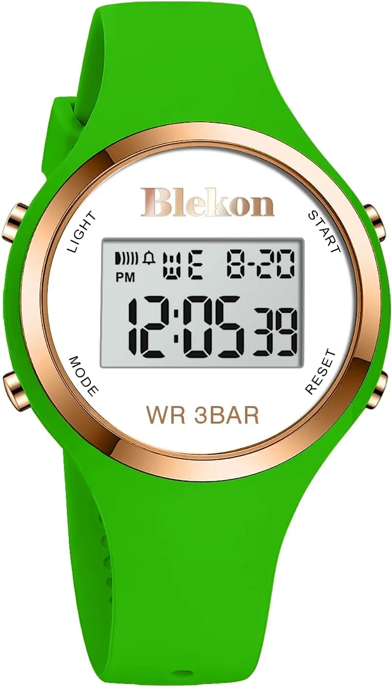 Watches Alarm Clock Waterproof score dating pants cultivate Digital Watch Blekon Original Outdoor Sport 