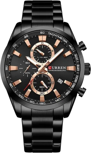 Watches Casual Date Quartz Men��s Wrist Watches Gosasa Classic Men's Analog Stainless Steel Chronograph Sports ablaze fauna forerunner asset Watch 