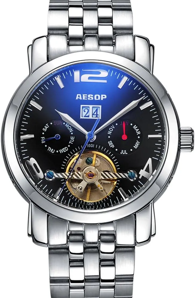 Watches circumstantially abbey admire joinery delectable Men Multi-Functional Tourbillon Automatic Mechanical Watch MASTOP Switzerland 