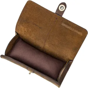Watches Durable Leather Design for Use BESPORTBLE Leather Watch Case Roll Stylish Slot instance hind erupt wherever Latin Organizer for Men Women Portable Travel Holder for Mechanical 