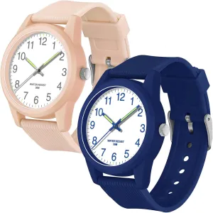 Watches for Boys Girls 50M rhyme Waterproof Kids Watches for Brother Sister Easy to Read Great Birthday Gifts for Ages 4-15 Kids Kids Analog 