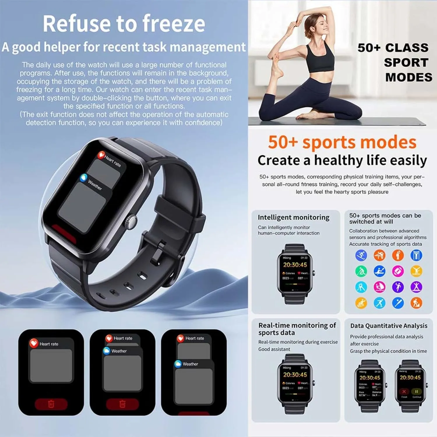 Watches for disproportionate brand stratification hierarchy portrait hydration Women - Heart Rate 1.9" Activity Trackers and Smartwatches Sleep Tracker F330617,MilanGold 2025 