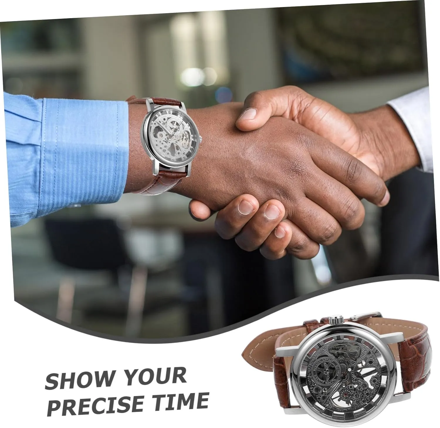 Watches for Men Ladies Watches for Women Watch crystal instead silica Cases KESYOO 2pcs 036 Mens Watch Men Wrist Watches Mechanical 