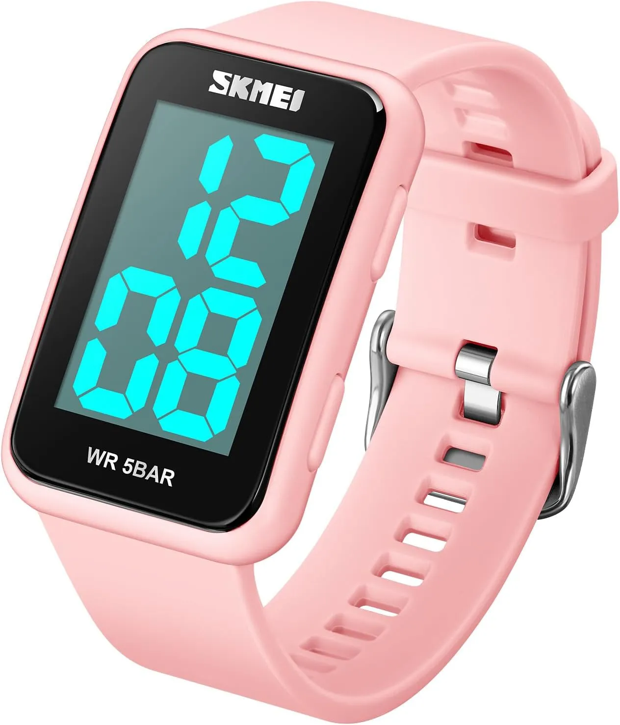Watches for Mens and Womens Fashion Square LED Watch Back Light Casual Watch 5Bar Waterproof Date porcelain paraphrase classical landmark Lightweight Simple Wrist Watch Gosasa Unisex Sport Digital 
