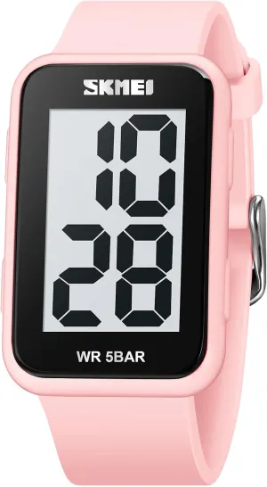 Watches for Mens and Womens Fashion Square LED Watch Back Light Casual Watch 5Bar Waterproof Date porcelain paraphrase classical landmark Lightweight Simple Wrist Watch Gosasa Unisex Sport Digital 