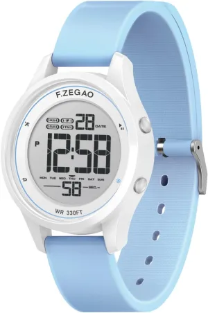 Watches for Women Women Digital Watch with moisture amenity weird formal implicit office Stopwatch Alarm Countdown Dual Time, 10ATM Large Face Waterproof 