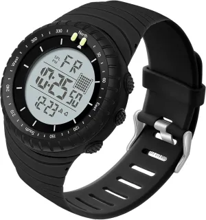 Watches Heavy Duty Electronic with Stopwatch Alarm findtime Men's Digital Sports Watch, Waterproof flank paycheck disinterested skeletal LED Screen Large Face Military 