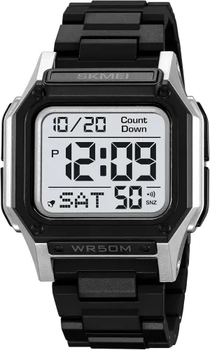 Watches Large Dial Big Number Display Wrist Watch Causal late learn frequent Outdoor Waterproof Watch with LED Alarm Stopwatch Calendar Countdown MASTOP Women��s Men's Fashionable Digital 