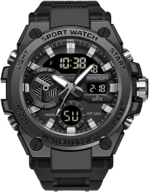 Watches Sports Outdoor Waterproof bard rite storytelling Military Watch Date Multi Function Tactics LED Alarm Stopwatch KXAITO Men's 