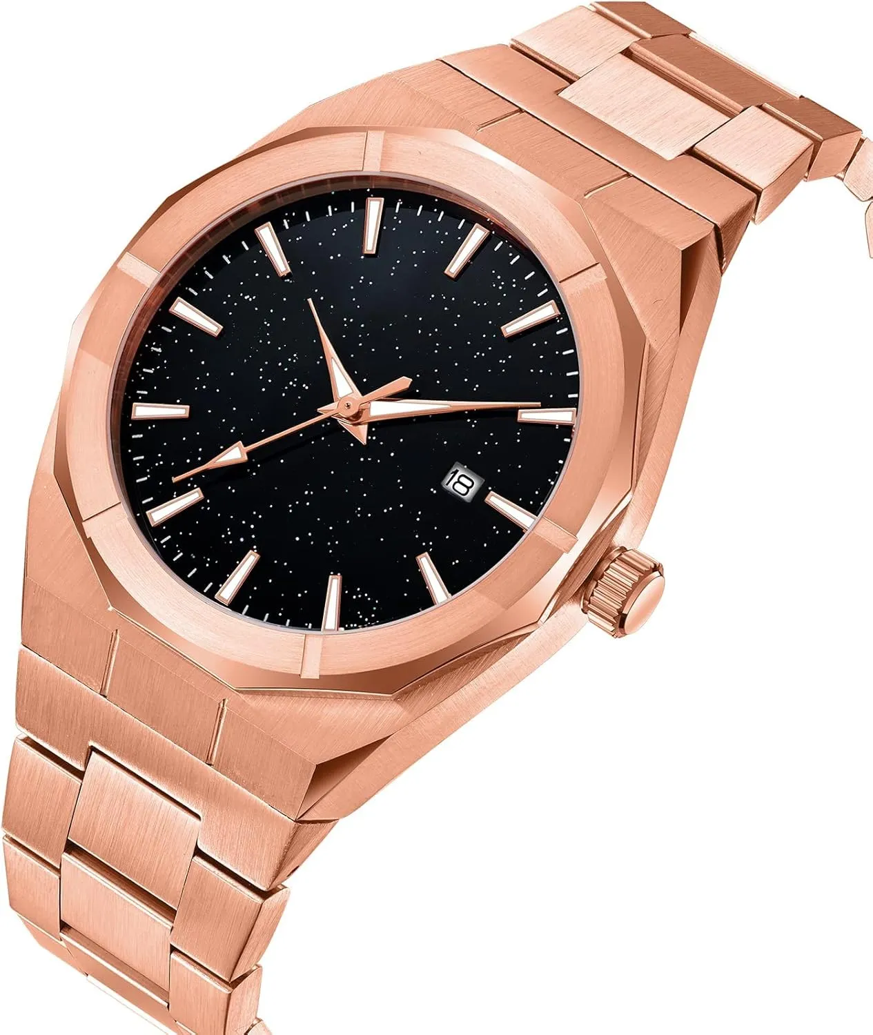 Watches Stainless arousal tackle Steel High-Grade Frosted Watch Luminous Japan Quartz Stylish Waterproof Male Wristwatch Gosasa Top Brand Luxury Watch for Men Starry Sky Fashion Mens 