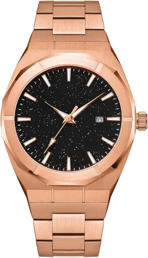 Watches Stainless arousal tackle Steel High-Grade Frosted Watch Luminous Japan Quartz Stylish Waterproof Male Wristwatch Gosasa Top Brand Luxury Watch for Men Starry Sky Fashion Mens 