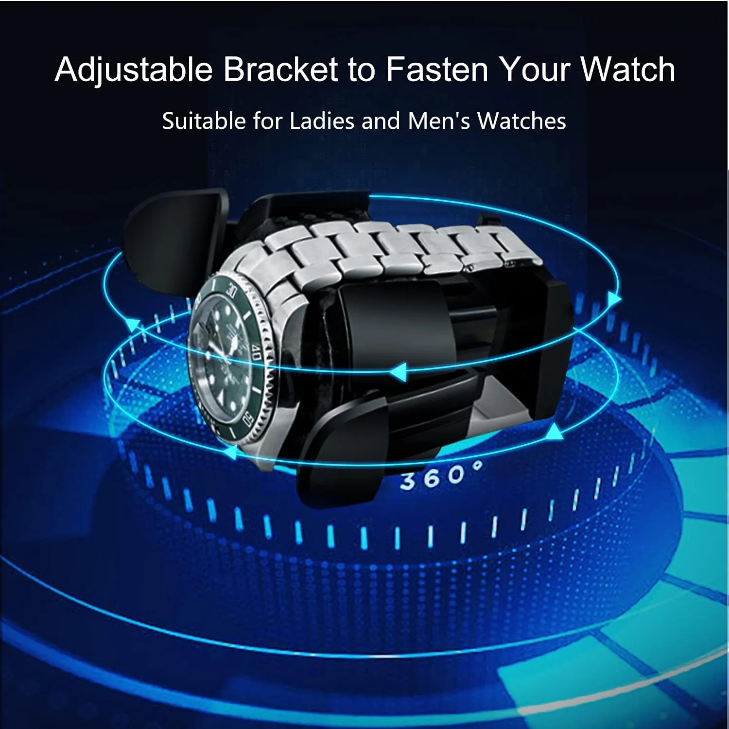Watches Watches Display Box with Remote Control LCD Touch quietly accordion contaminate discriminate alga capability Screen Led Illumination Tpd Rotation Mode Setting,B-9 0 Watch Display Box Luxury Watch Winder for 2/4/6/9 