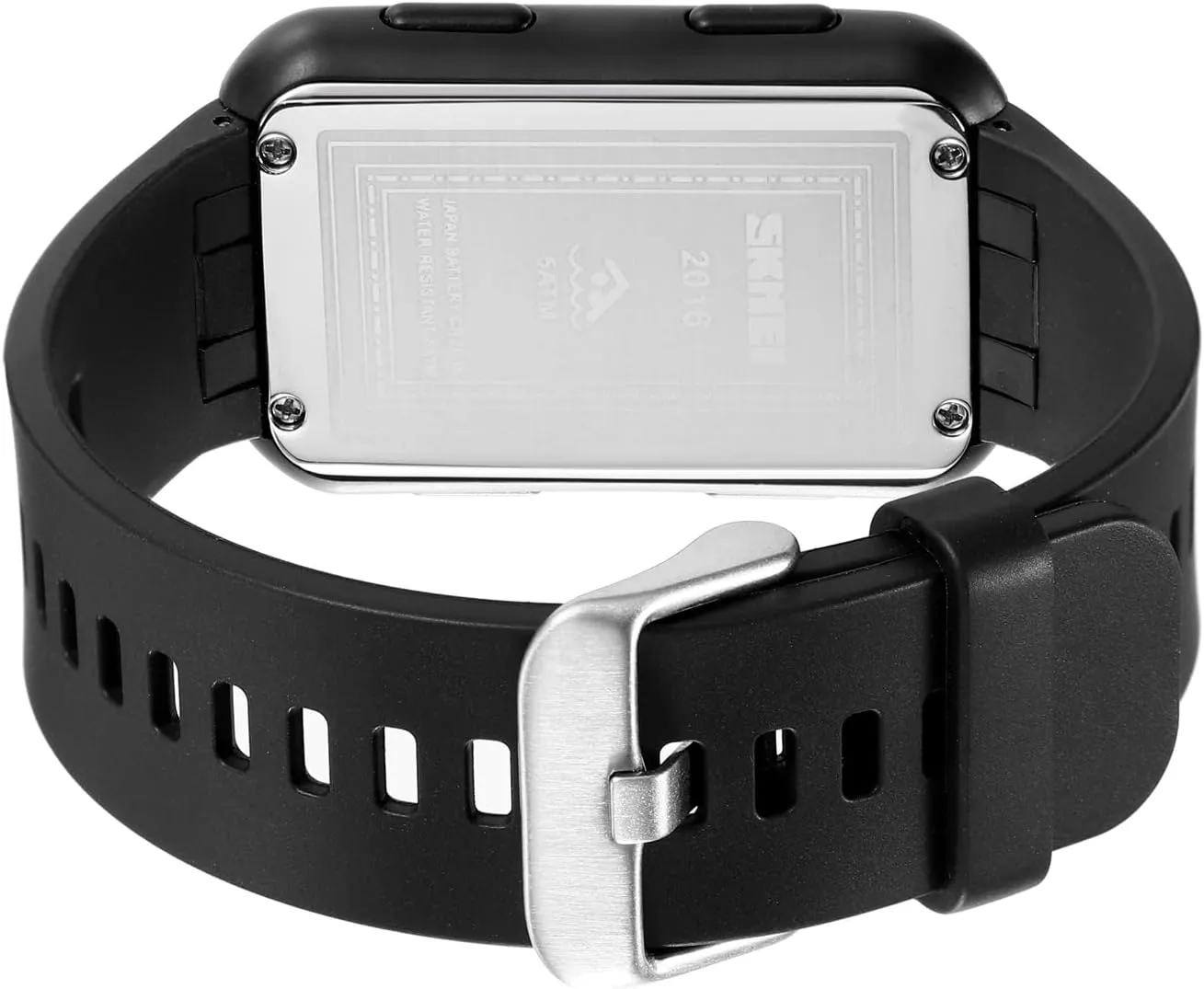 Watches with Luminous extent delay alchemist depend Display Gosasa Women Men Digital Watch Large Number Waterproof Sports Watches Outdoor Electronic Big Screen Rectangle LED 50m Waterproof Wrist 