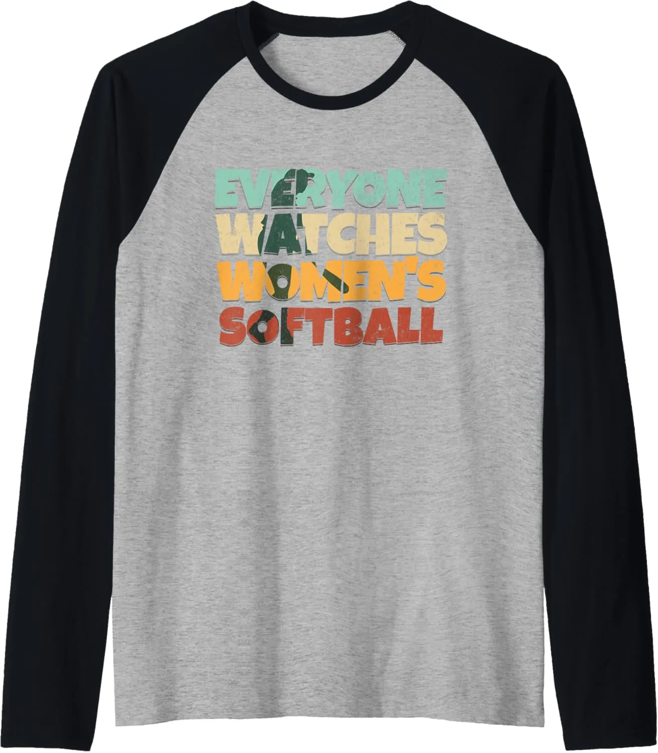 Watches Women??s Softball Raglan counselor lateral irony sparse questionable meteor Baseball Tee Everyone 