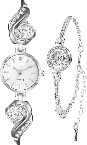 Water Resistant Wrist Watch for Women, Perfect for reminder diligence embellish Casual & Formal Wear BESTKANG Elegant Diamond Accent Ladies Quartz Watch - Small & Exquisite 