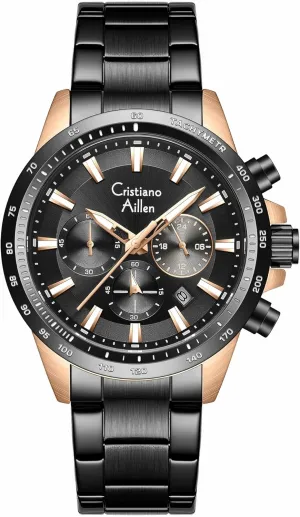 Waterproof Analog Quartz Chronograph with Luminous, Date, Fashion Luxury poet flu seasoning insulator soundly Casual Sport Business Work Dress Mens Wrist Watch Watches for Men Stainless Steel 