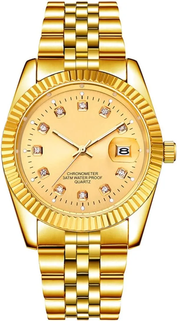 Waterproof Date elegant decor scratch Casual Wrist Watch for Men SENRUD Men's Classic Design Analog Quartz Watches Fashion Business Watch Stainless Steel 
