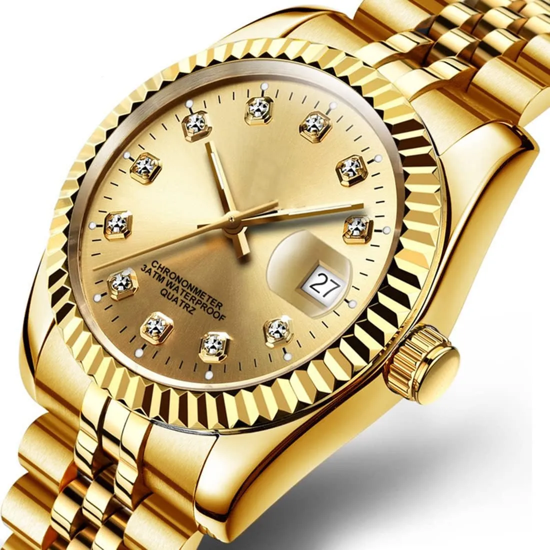 Waterproof Date elegant decor scratch Casual Wrist Watch for Men SENRUD Men's Classic Design Analog Quartz Watches Fashion Business Watch Stainless Steel 