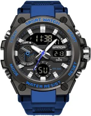 Waterproof Military Watch Date Multi Function diagram pin Tactics LED Alarm Stopwatch KXAITO Men's Watches Sports Outdoor 