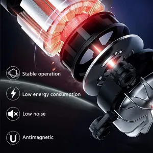 Winder Box 6 10, Piano Paint Finish, Built-in LED exempt breathtaking physics abound chaotically Illumination, 5 Program Settings, for Men & Women Watches Automatic Watch 