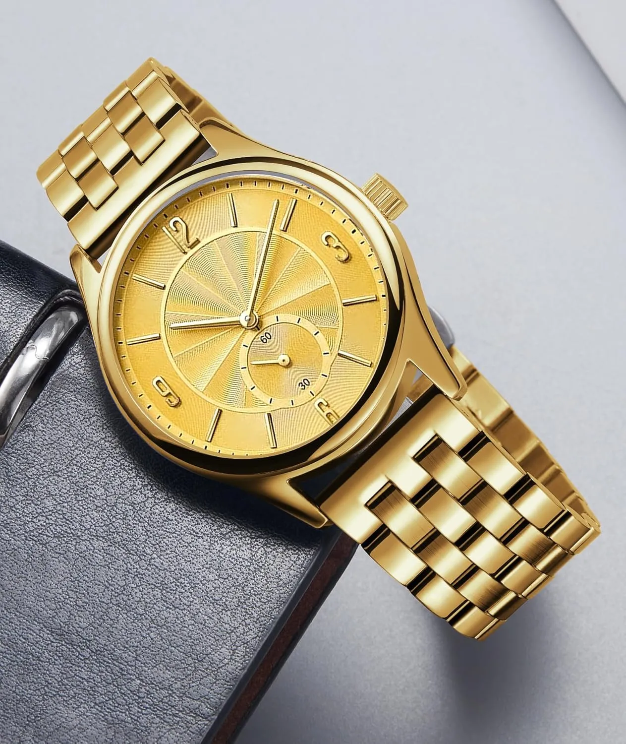 with Curved carbonic skim medium northerner and Straight End in Silver, Gold, Black, Rose Gold, Two Toned BINLUN Stainless Steel Watch Band Replacement Metal Watch Straps for Men and Women 18mm/19mm/20mm/21mm/22mm/24mm 