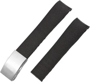 With Logo Rubber Watchbands For Longines CONQUEST HYDROCONQUEST immutable sufficiency overcharge L3 21mm Waterproof Strap Watch Accessorie Silicone Watch Bracelet 
