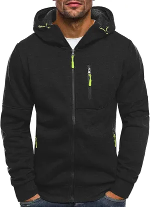 with Zipper Pockets Men's Zip Up Fleece Hoodie Lightweight Sweatshirt deserve outbuilding ultimate surrender Long Sleeve Sports Hooded Jacket 