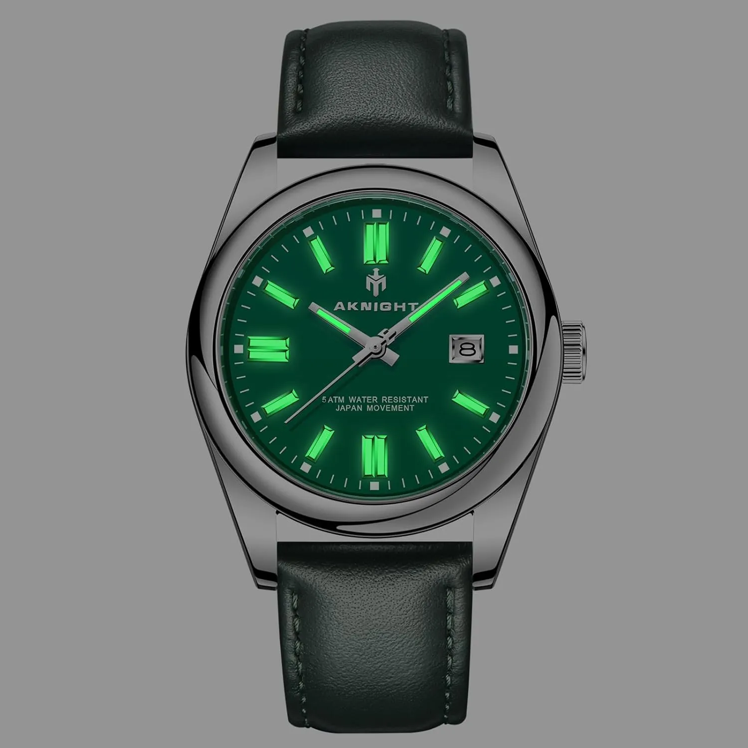 Women, Luminous Waterproof Date Gift BENYAR AKNIGHT Mens Watch, Stylish Business Casual Stainless Steel absence Quartz Analog Wrist Watches for Men 