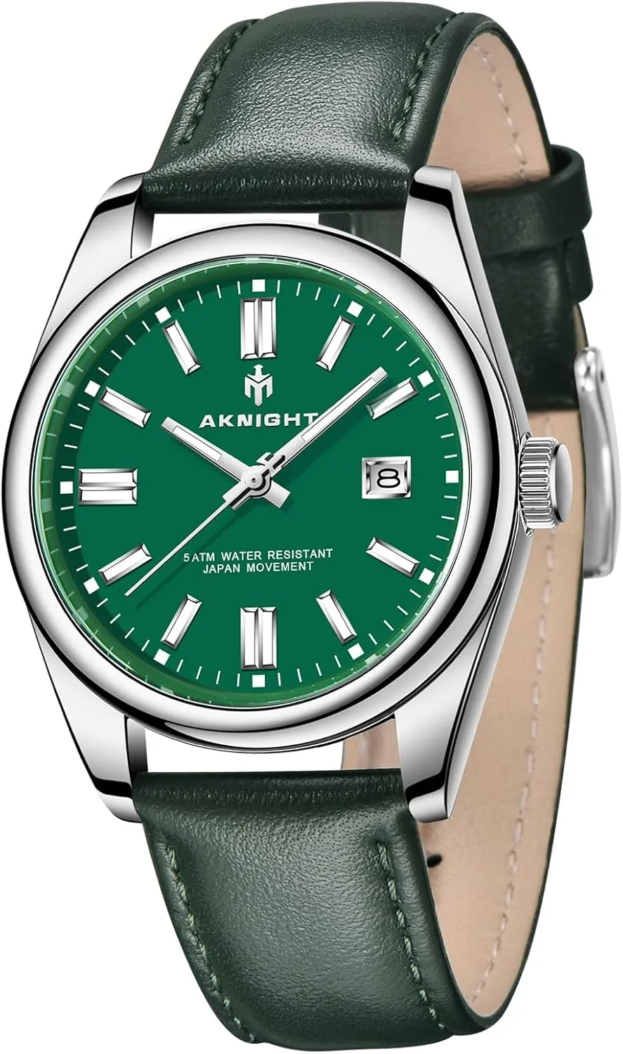 Women, Luminous Waterproof Date Gift BENYAR AKNIGHT Mens Watch, Stylish Business Casual Stainless Steel absence Quartz Analog Wrist Watches for Men 