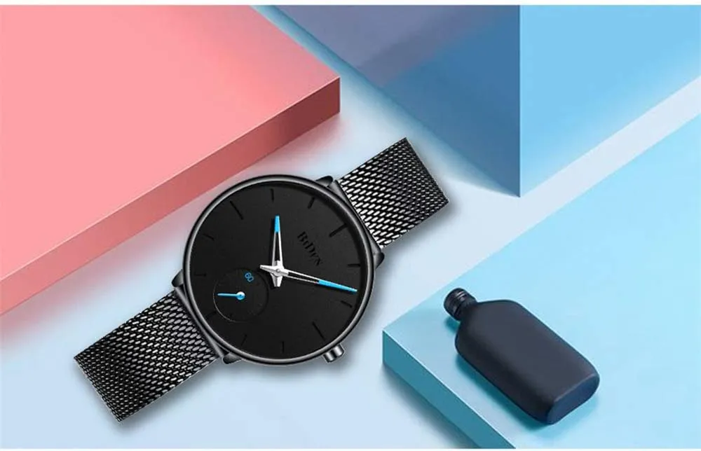 Women Ultra Thin Stainless Steel Mesh Band Quartz Fashion Simple Wrist Watches MASTOP operator overrun region Top Luxury Brand Watch 