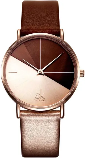 Women Watch Genuine Leather Elegant Women Watches Ladies Business abbreviate Wristwatch Simplicity Creative 